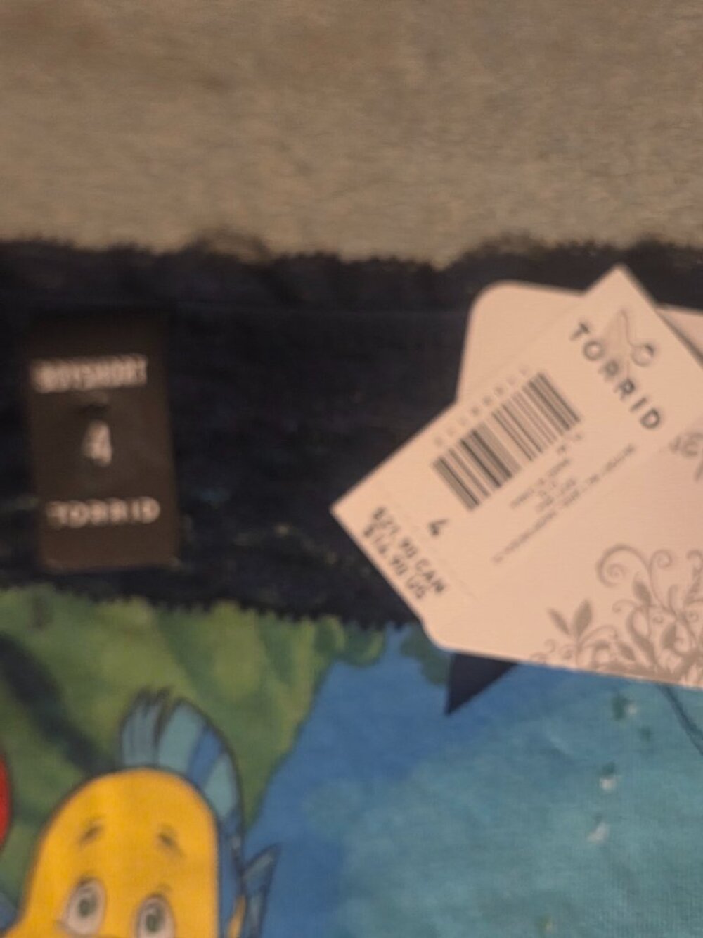 Lot of 6 Torrid Disney Panties Plus Size 4 NWT - Picture 3 of 16